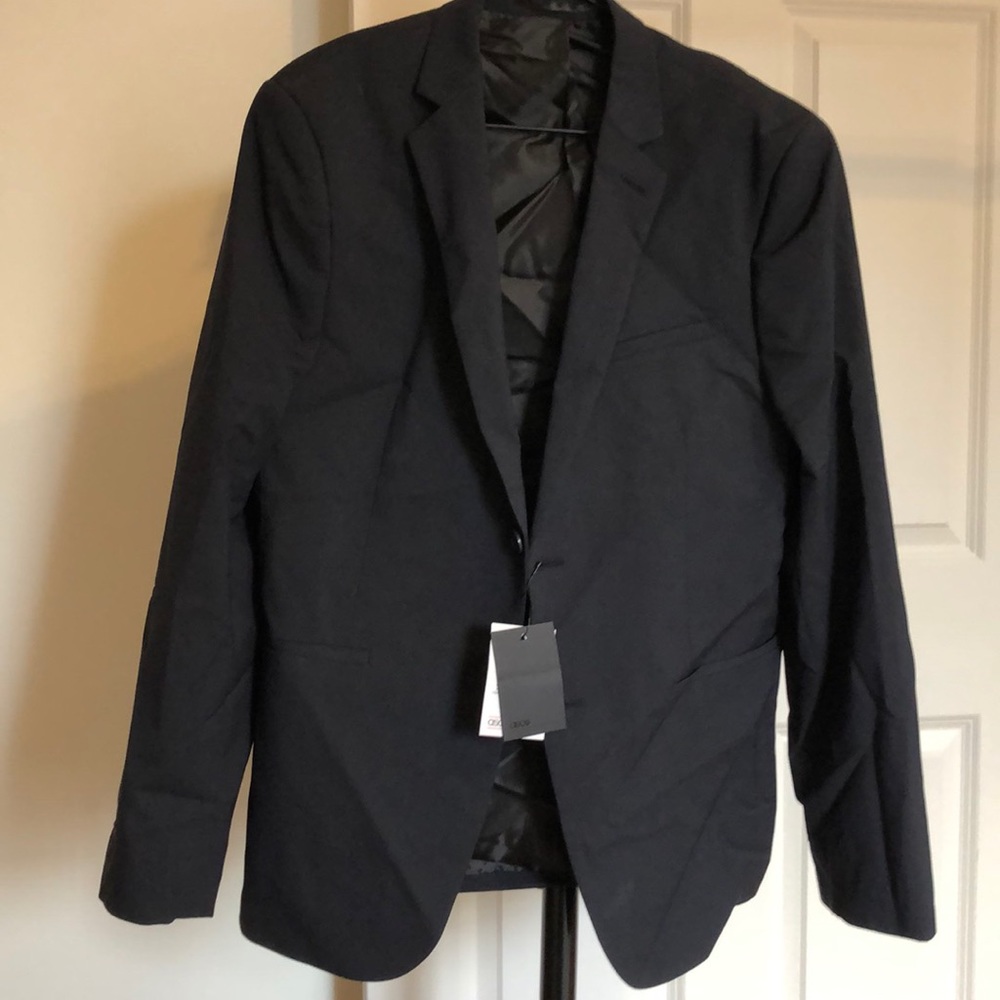 ASOS dark navy blazer